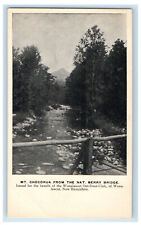 c1900s Mt. Chocorua From The Nat Berry Bridge New Hampshire NH PMC Postcard picture