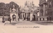 Postcard Entrance Royal Pavilion Brighton UK picture
