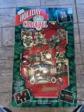 Vintage Mr Christmas Holiday Carousel 1992 Music Lights picture