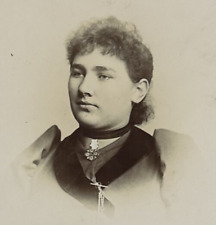 Cabinet Card Victorian Era Woman 1880’s picture