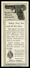 Two 1915 Smith & Wesson Automatic Pistols Original Magazine Ads picture