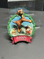 CARLTON CARDS HIERLOOM COLL. ''RUDOLPH'S FIRST CRUSH'' ORNAMENT LIGHTS & SOUND picture