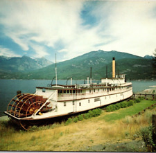 1977 Sternwheeler SS Moyie Kaslo British Columbia Canada Posted Chrome Postcard picture