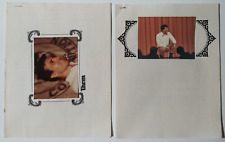 Lot of 2 Thom Christopher Fan Club Interview Transcripts. 1982 1983. picture
