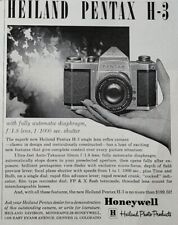 1961 Honeywell Heiland Pentax H-3 Camera Photo Products Vintage Print Ad 5x8 picture