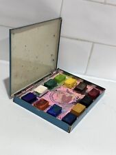 Vintage 1938 color craft Paint Pallet Set 38 Toykraft USA MADE Water Colors picture