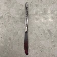 Vintage Korea stainless steel pre-1948 daisy floral print dinner knife picture