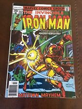 Iron Man 112 Marvel 1978 Motown Mayhem Punisher From Beyond Detroit picture