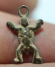 ZURQIEH - AS17960- ANCIENT HOLY LAND. HELLENISTIC SILVER PENDANT. 300 - 100 B.C picture