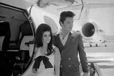 Priscilla & Elvis Presley Las Vegas Bording Plane Picture Photo Print 11x17 picture