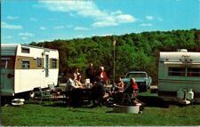 1960'S. DEER LICK CAMPING AREA. COUDERSPORT,PA POSTCARD FF12 picture