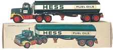 Vintage 1977 Hess Fuel Oil Tanker Truck With Original Box  picture