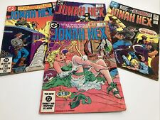 Lot Of 4 VTG Jonah Hex DC Comic Books 1980’s Acceptable Condition picture
