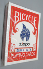 Bicycle 808 ZIPPO rider back 2009 Playing Card deck NEW/SEALED picture