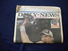 2008 FEB 4 NEW YORK DAILY NEWS NEWSPAPER -N.Y. GIANTS SUPER BOWL CHAMPS- NP 5974 picture