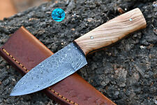 HANDMADE DAMASCUS STEEL BOWIE HUNTING KNIFE SURVIVAL EVERYDAY CARRY KNIFE 2669 picture