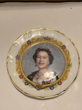 Queen Elizabeth Queen Mother Coronation Plate Fenton China picture