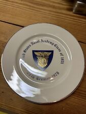 US Naval Academy Dinner Plate Class Of 1951. 25 Year Anniversary LOOK picture