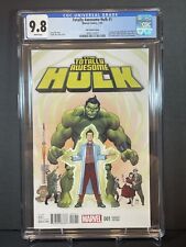 Marvel Comics Totally Awesome Hulk #1 Cho Variant Cover CGC 9.8 White Pages 2016 picture