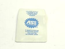 VINTAGE ASE CERTIFIED POCKET PROTECTOR FOR TECHNICIAN MECHANICS PRE-OWNED W/WEAR picture