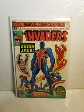 The INVADERS #8 Sept 1976 KEY ISSUE First Cover App Union Jack  picture