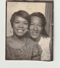 VINTAGE PHOTO BOOTH - YOUNG AFRICAN-AMERICAN WOMEN picture