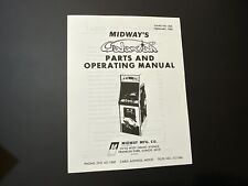 1980 Midway's Galaxian Arcade Parts & Operating Manual Vintage picture
