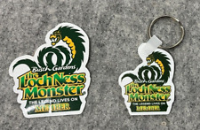 2024 Busch Gardens New LochNess Monster Member Key Chain and Vinyl Sticker picture