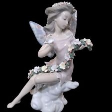 Lladro Fairy Garland Figurine #5861 Porcelain Valencia Espana Unboxed picture