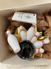 Christopher Radko Bowling Ball & Pins Ornament Sports picture