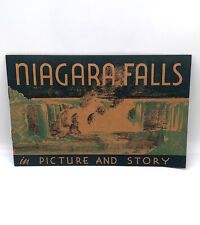 Antique 1937 Niagara Falls in Picture & Story Souvenir Book Collectible picture
