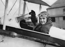 The 15 year old Joan Hughes is the youngest flight pilot in Englan- Old Photo picture