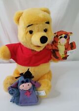 Fisher Price Showtime Pooh And Friends Puppet Show Vintage Rare 2 Puppets EUC picture