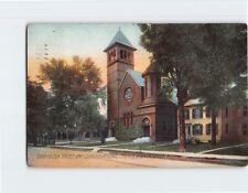Postcard East Fulton Street & Congregational Church Cloversville New York USA picture