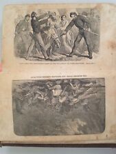 1865 antique CONFEDERATE US ARMY prisoners CIVIL WAR confederacy CSA 1st ed picture