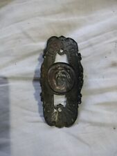  WOOD RIM 1900's TOC MONARCH BICYCLE Co. Chicago Bicycle Head Badge VTG picture