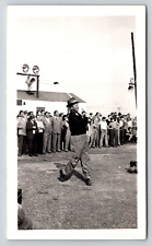Old Vintage Antique Golf Sport Photo Picture Image People Crowd Man Bing Crosby? picture