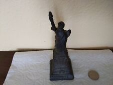 VTG ANTIQUE Statue of Liberty Cast Iron coin Bank- Kenton 6