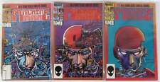Machineman Lot of 3 #1,2,3 Marvel (1984) NM- 2nd Series 1st Print Comic Books picture