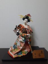 Vintage Japan Traditional Crafts,sitting geisha doll made in japan picture