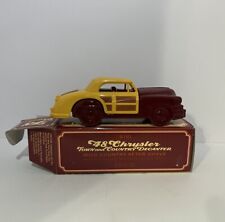 Vintage 1948 Chrysler Town and County Avon Empty Bottle with Box #13572 picture