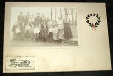 Vintage 1908 Kansas Greetings Calendar,Original Photo,Teacher,Children,Students picture