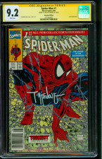 Spider Man 1 CGC SS 9.2 Todd McFarlane Newsstand Ed 8/1990 picture