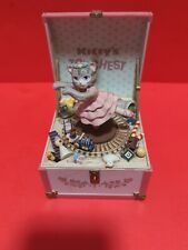 Schmid Kitty's Toy Chest Music Box Pink Train Rare Vtg.  Kitty Cucumber Moving picture