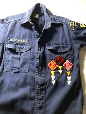 Vintage BSA Cub Scout uniform 1940s or 50' many patches long sleeve picture