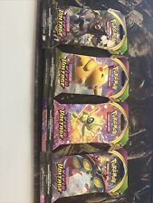 Pokemon Vivid Voltage Sleeved Booster Packs (X4) - One of Each Artwork picture