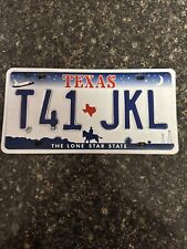 1999 Texas License Plate  The Lone Star State TX USA Space Shuttle picture