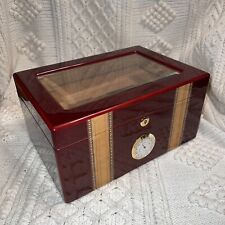 THE Ambassador Glasstop Cigar Humidor by Prestige Import Group picture