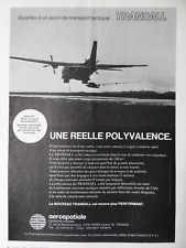 9/1978 PUB AEROSPACE AIRCRAFT TRANSALL C-160 COTAM TACTICAL TRANSPORT FRENCH AD picture
