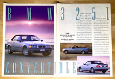 1994 BMW 325i Convertible E36 Original Magazine Article picture